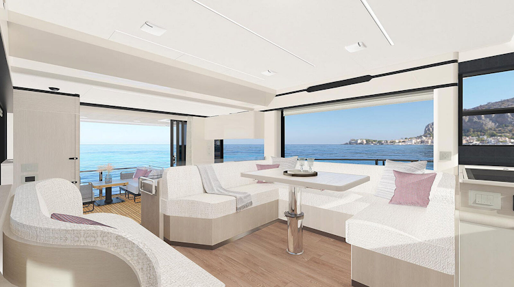 absolute 50 navetta salon dining table
