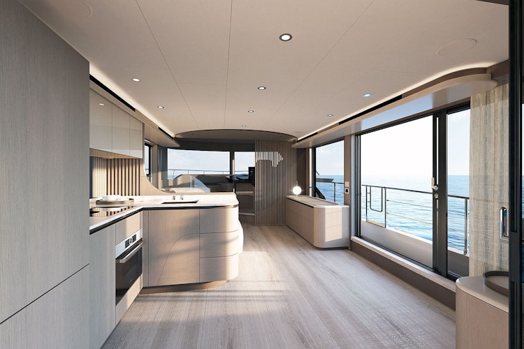 window door open in salon of navetta 58
