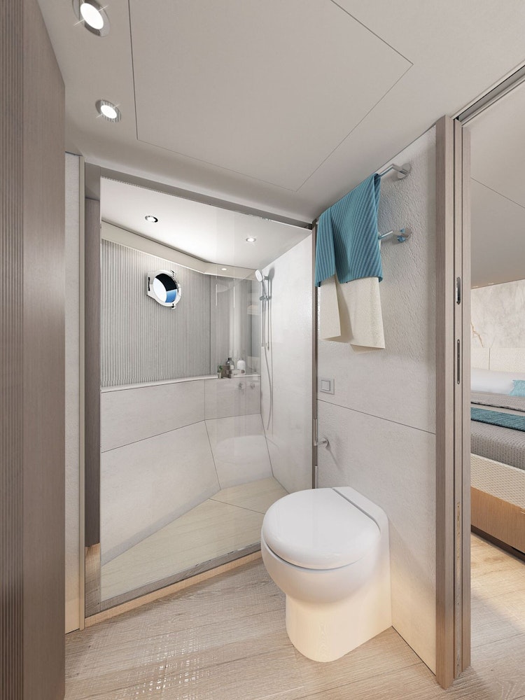 guest bathroom shower - navetta 58