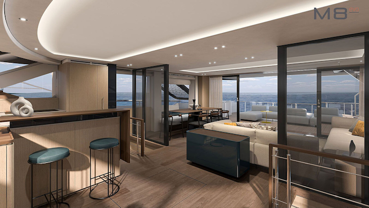 bar-stools-near-galley-m8-evo