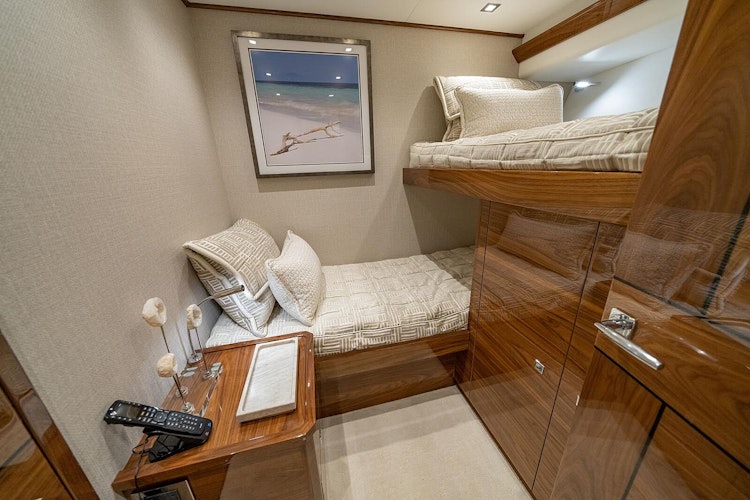 guest cabin with over under bunks