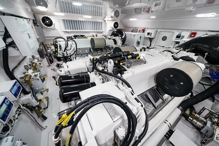 engine room on viking 90
