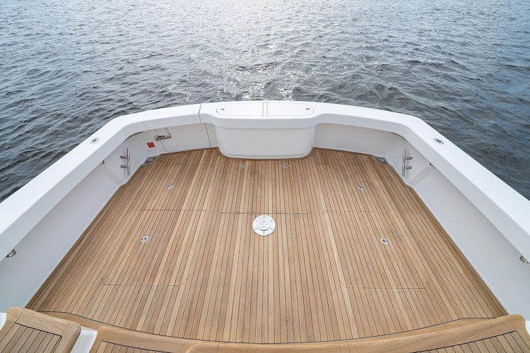 cockpit on new viking 50 convertible