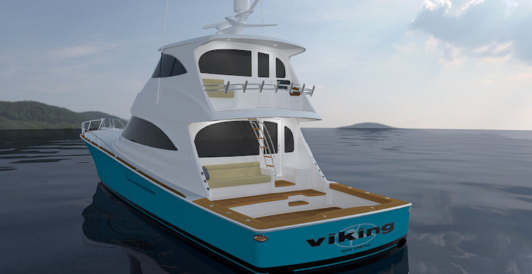 Viking Yachts 70 Enclosed Bridge
