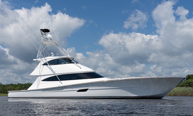 new viking 82 enclosed bridge sportfish
