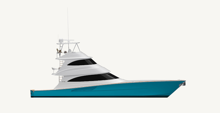 Viking Yachts 70 Sky Bridge