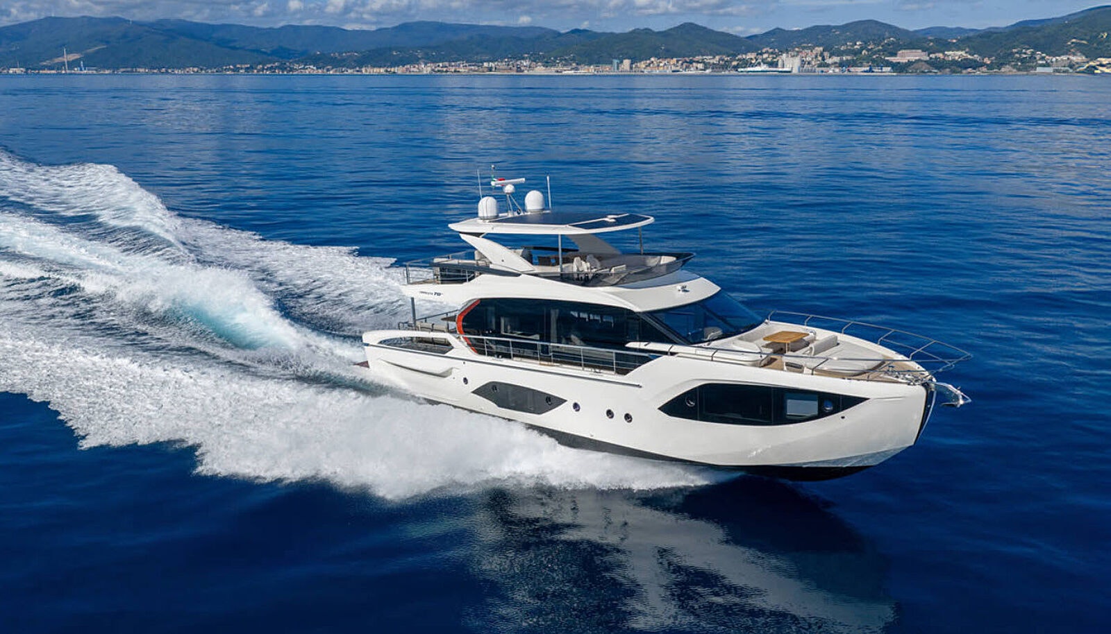 used absolute 70 fly yacht