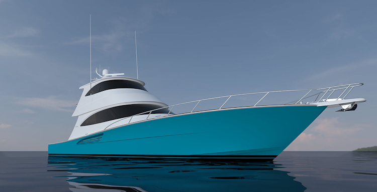 viking 70 enclosed bridge - gen II