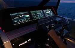futuristic dash board on pardo 43