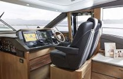 Princess Yachts V65 Double Helm Chairs