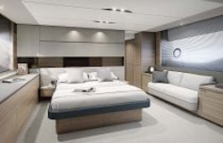 Princess Yachts V65 Master Bedroom