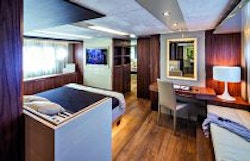 Absolute Yachts 72 Flybridge Master Stateroom Desk