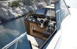 Prestige Yachts 460S Lower Interior Helm 