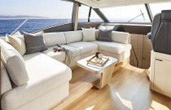 Princess Yachts V60 L-Shaped Sofa