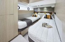 Princess Yachts V60 Twin Berth Cabin
