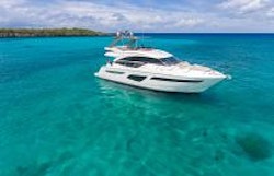 Princess Yachts F55 in tropical water