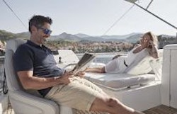Places to read on the flybridge