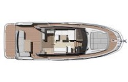 Prestige Yachts 420S main deck layout