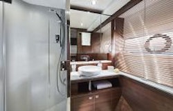 interior starboard bathroom