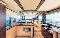 Interior of the Absolute Navetta 52