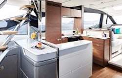 Galley on Princess S62