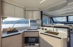 aft galley on absolute 50 flybridge
