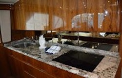 Viking Yachts 62 Galley Stove with Granite 