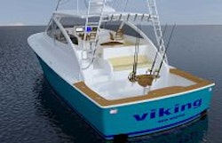 Viking Yachts 44 Open Fish Rigged