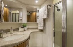 Viking Yachts 42 Sport Tower Head and Stall Shower