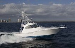Viking Yachts 42 Sport Tower Starboard Side Run Image 