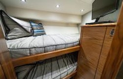 guest cabin with over-under bunks