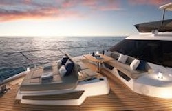foredeck lounge and seating