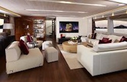 Princess Yachts 40 Meter Salon TV
