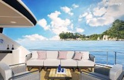 flybridge terrace sofa and chairs