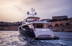 Princess 30M Aft View