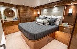 master stateroom on the new viking 74c
