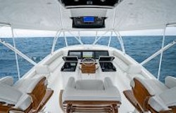 open bridge helm station on viking 74c