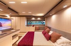 portholes for ventilation inside pardo e72 master cabin