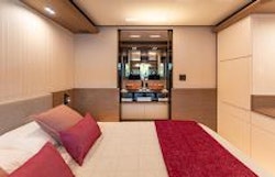 master cabin with en suite bathroom