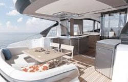 optional refrigerator added to cockpit - 2026 princess v65