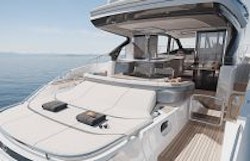 aft sunpads on the 2026 princess v65