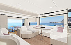 absolute 50 navetta salon dining table