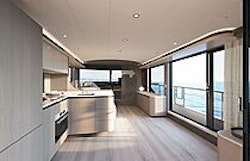 window door open in salon of navetta 58