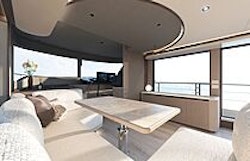 tv hidden in cabinet in salon - navetta 58
