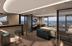 bar-stools-near-galley-m8-evo