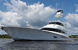 bow profile of viking 82 eb
