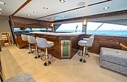 bar and bar stools on viking 90