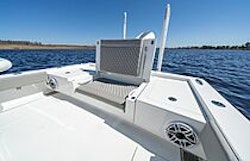 transom seat folded up