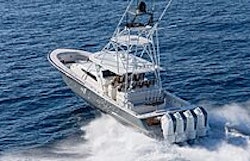 transom view - valhalla v55