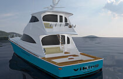 Viking Yachts 70 Enclosed Bridge